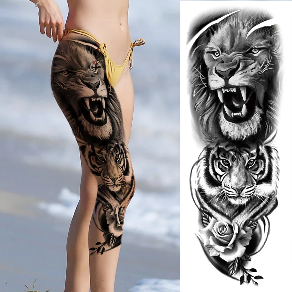 Full Arm Temporary Tattoos - Image 43