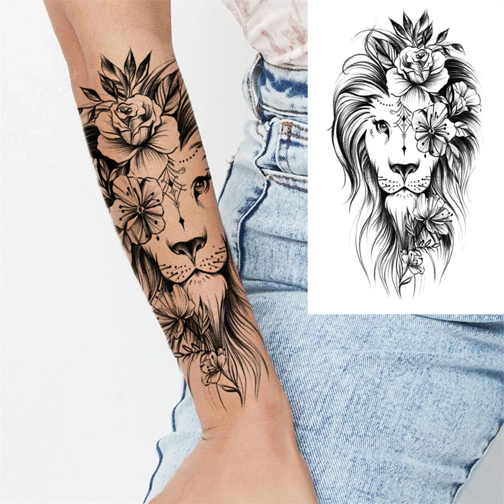 Full Arm Temporary Tattoos - Image 45