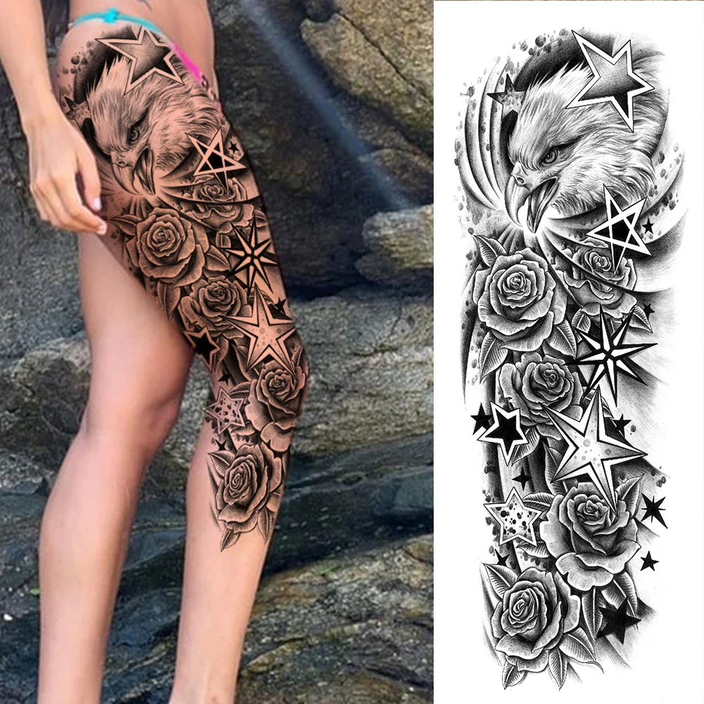 Full Arm Temporary Tattoos - Image 48