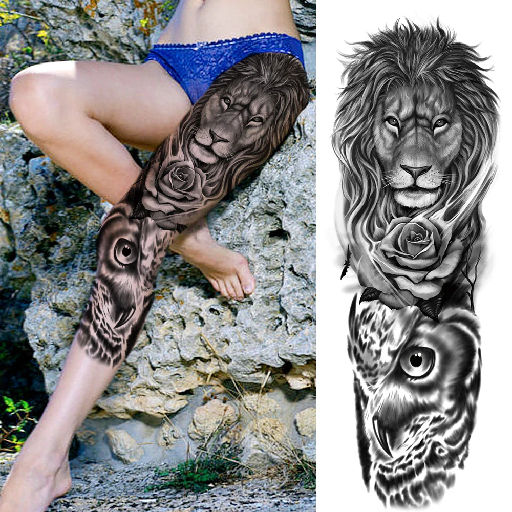 Full Arm Temporary Tattoos - Image 49