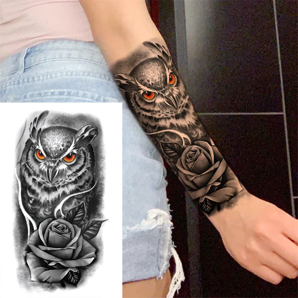 Full Arm Temporary Tattoos - Image 53