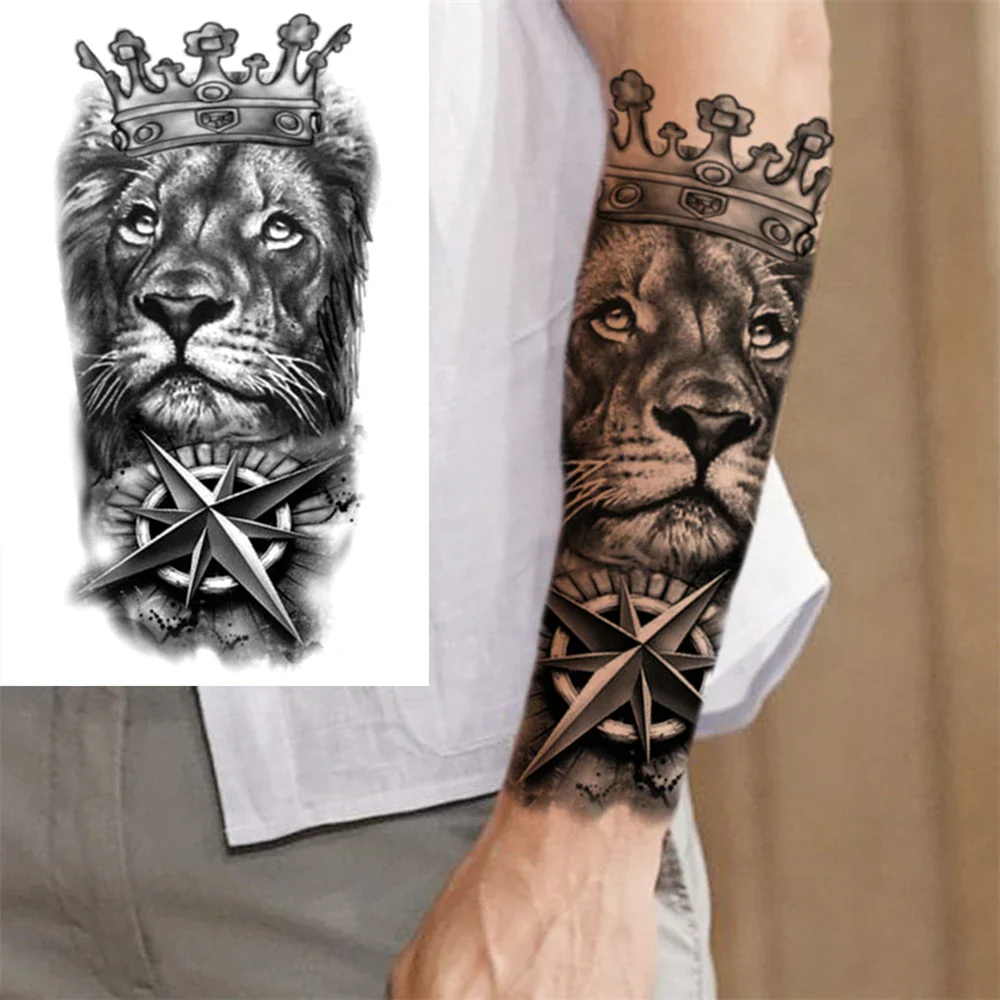 Full Arm Temporary Tattoos - Image 9