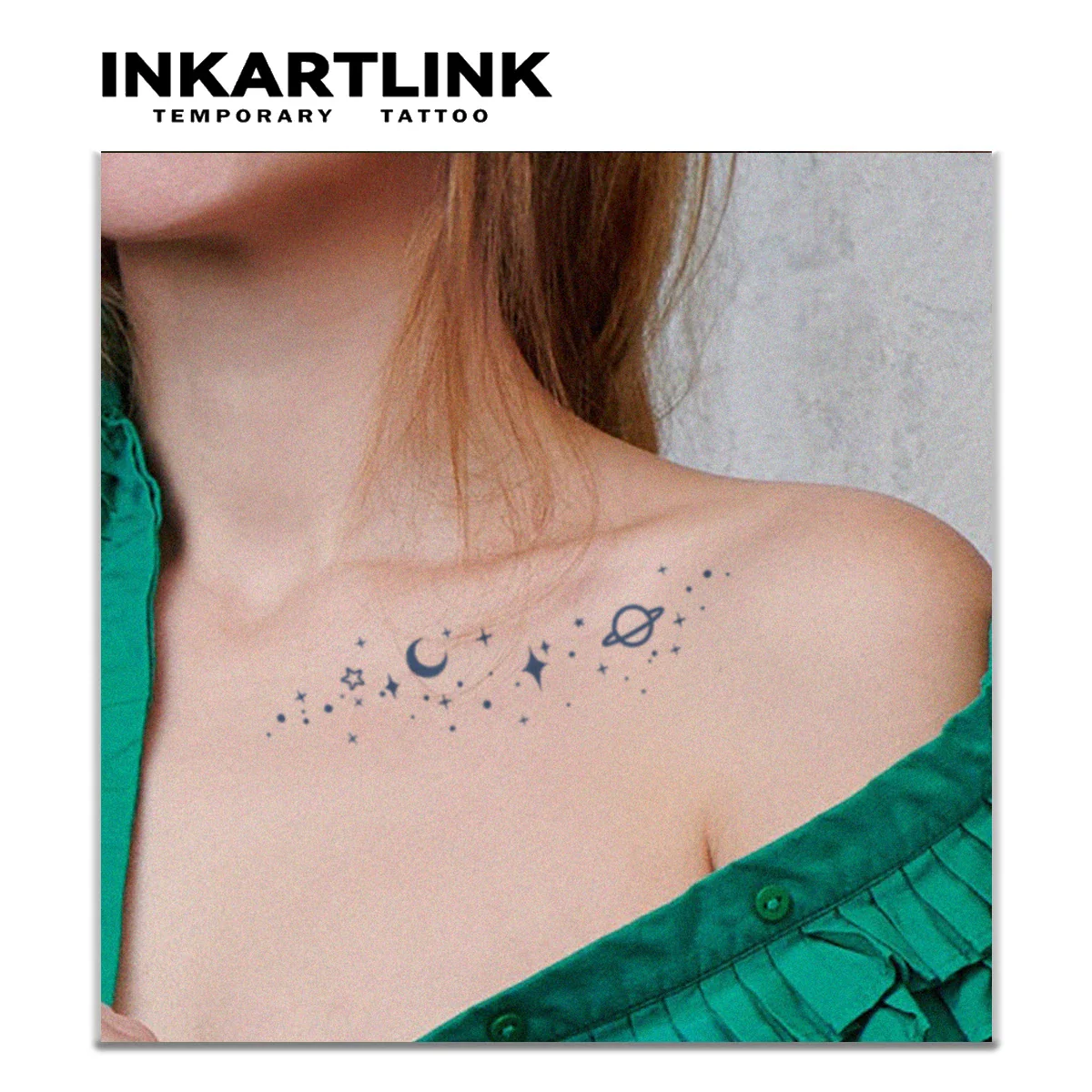 Galaxy Temporary Tattoo Sticker - Image 2