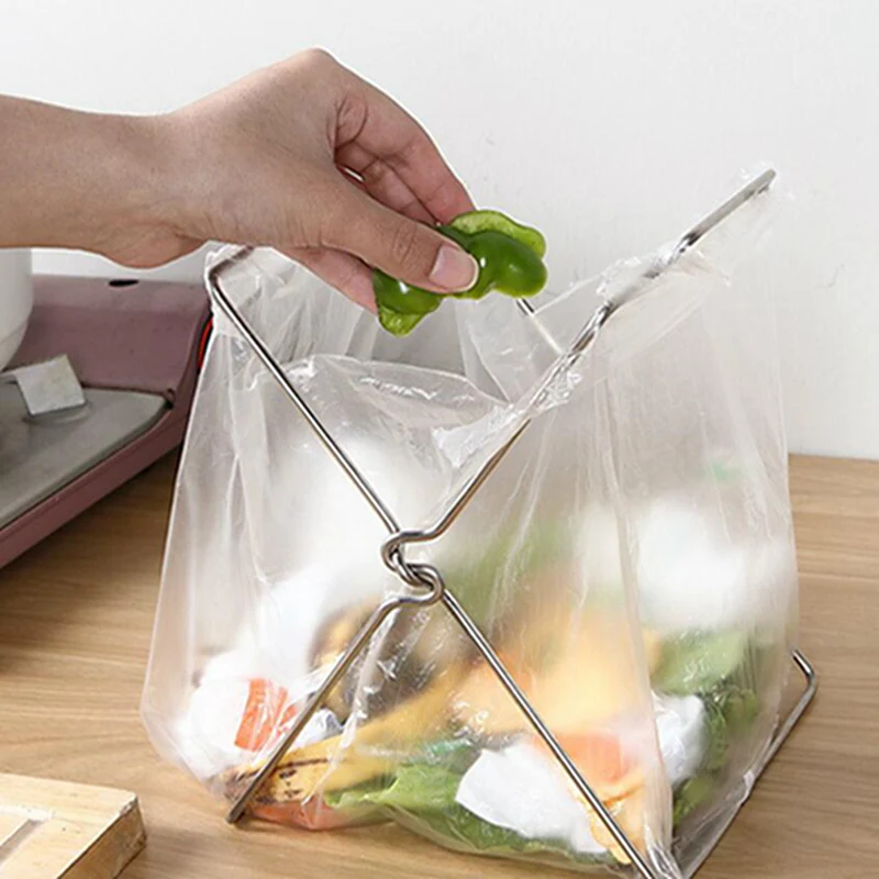 Garbage Bag Shelf Rag Rack - Image 11