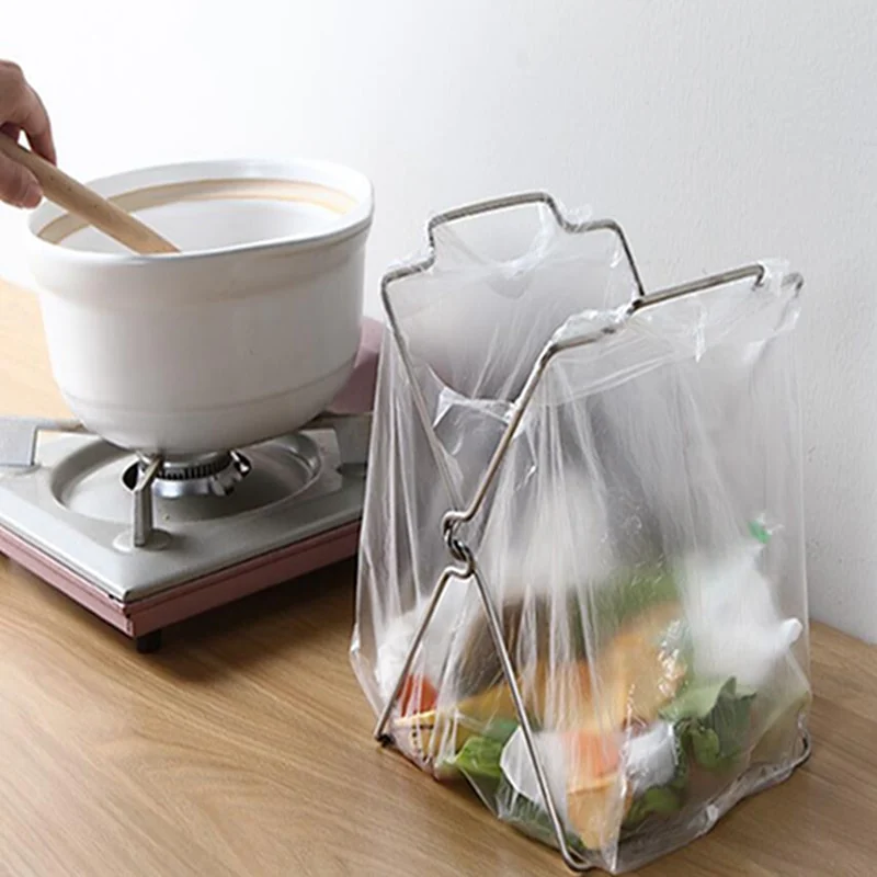Garbage Bag Shelf Rag Rack - Image 5