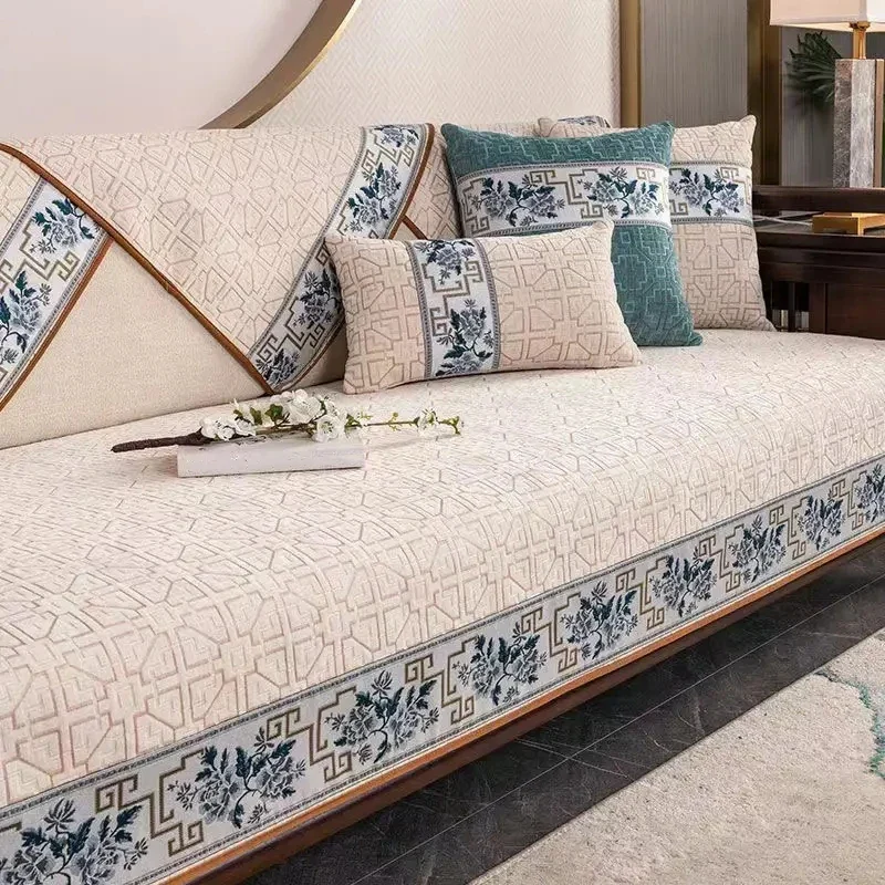 GeoChenille All-Season Sofa Cover - Image 9