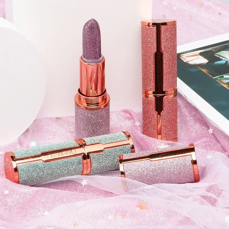 GleamGlitter Matte Lipstick - Image 5
