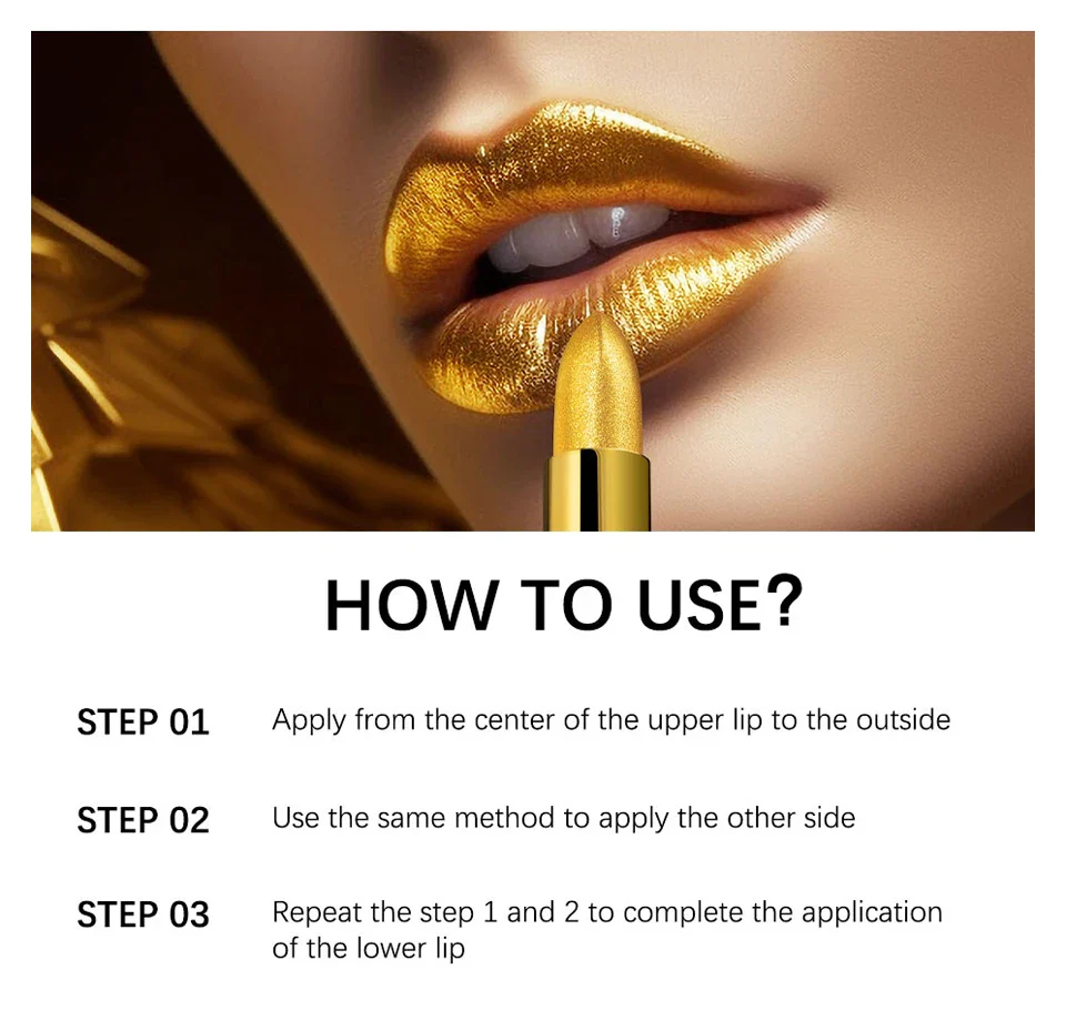 GlowGold Lipstick - Image 14