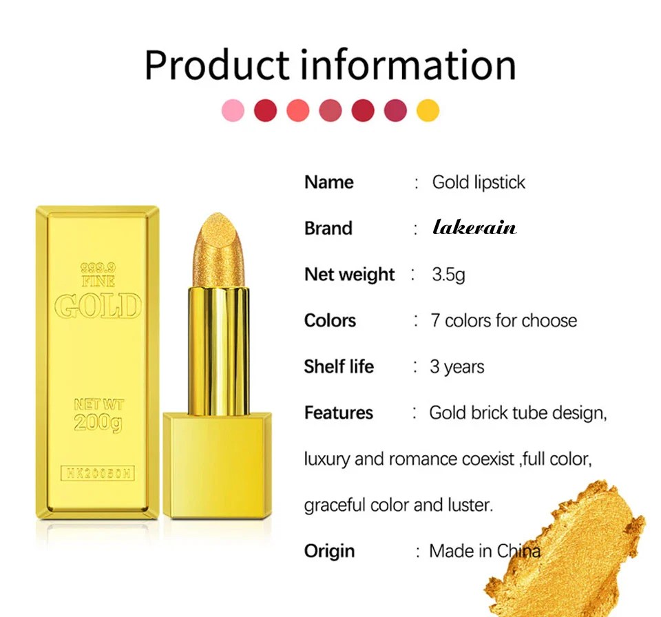 GlowGold Lipstick - Image 16