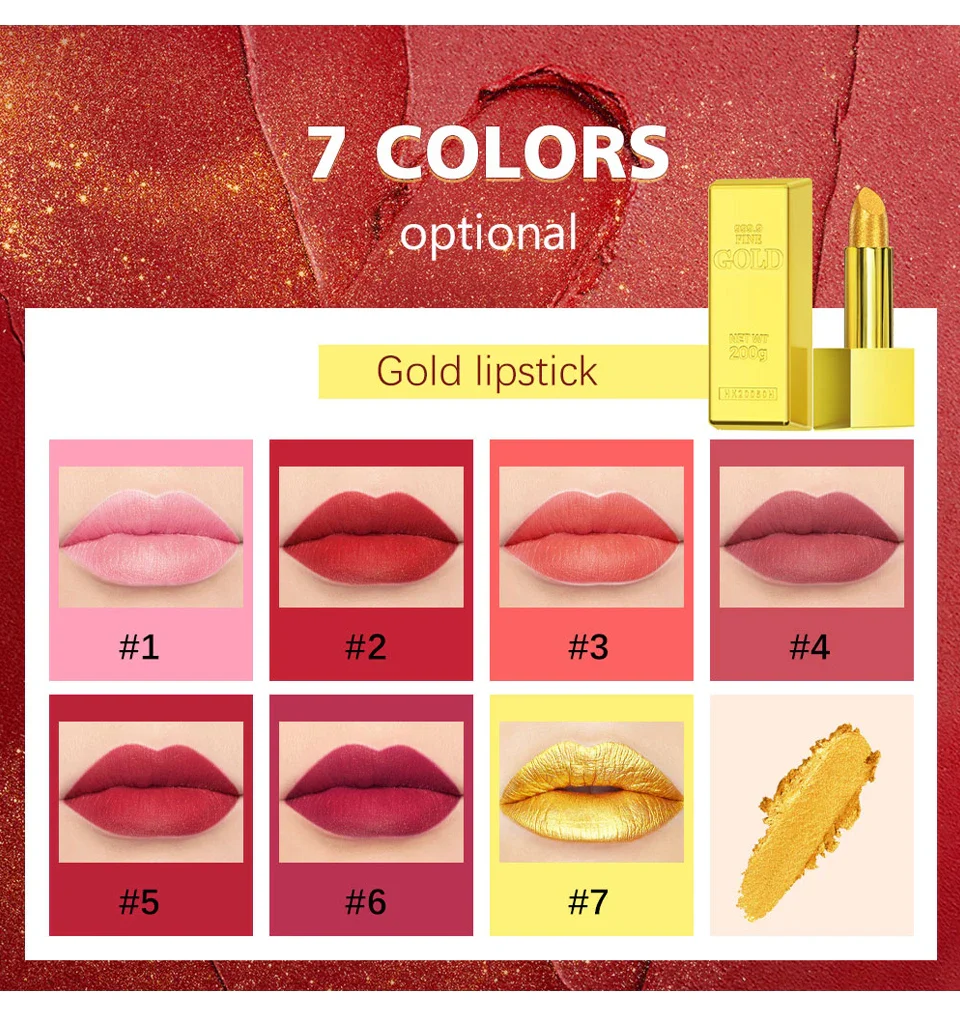 GlowGold Lipstick - Image 9