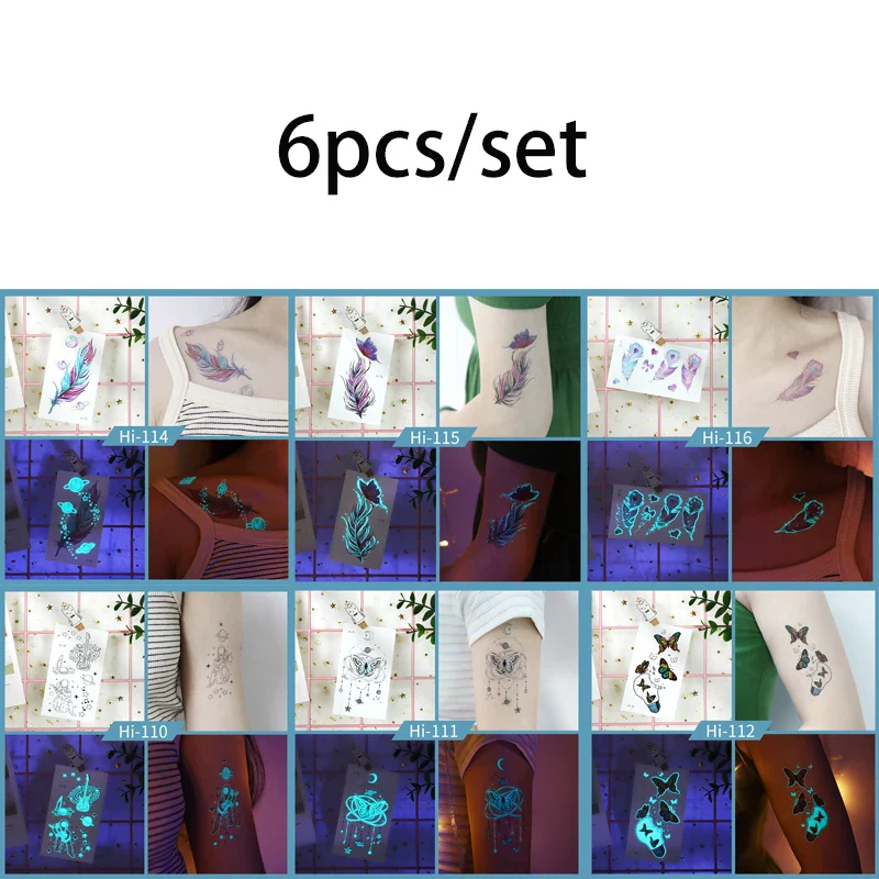 Glowing Tattoo Sticker - Image 11