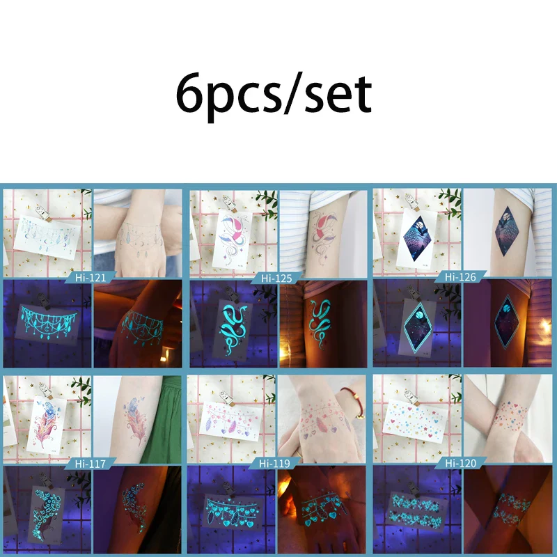 Glowing Tattoo Sticker - Image 12