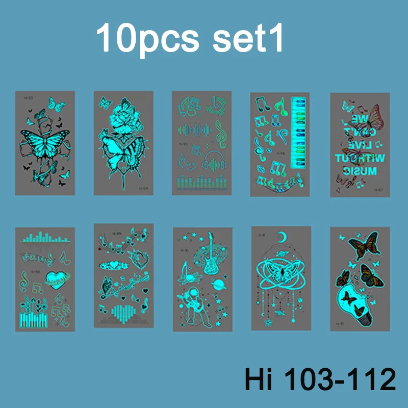 Glowing Tattoo Sticker - Image 8