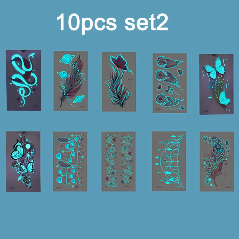 Glowing Tattoo Sticker - Image 9