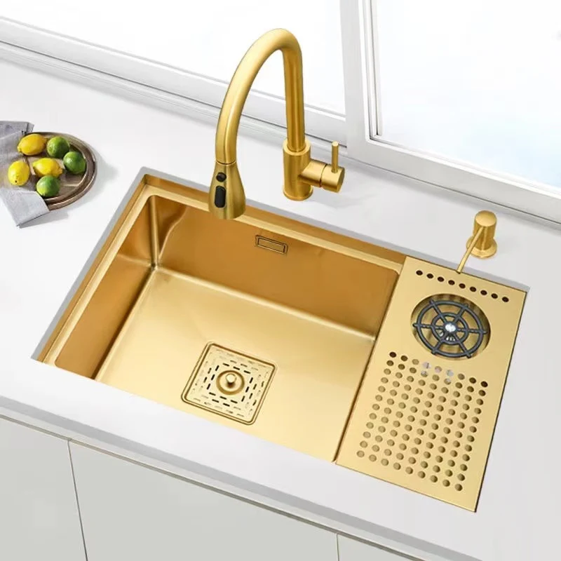 Gold Hidden Kitchen Sink - Image 17