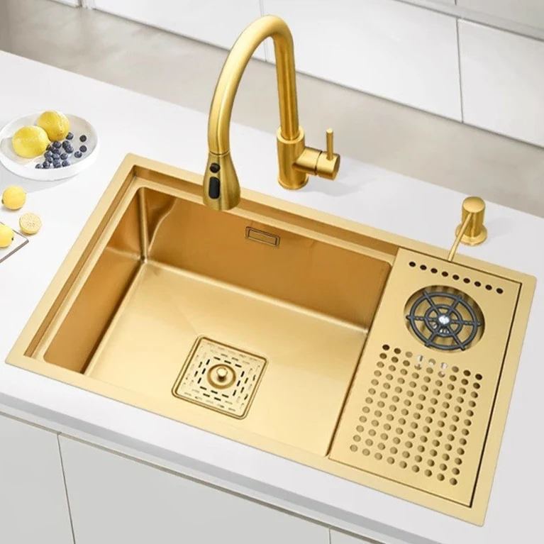 Gold Hidden Kitchen Sink - Image 23
