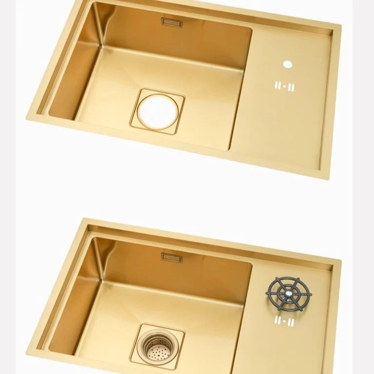 Gold Hidden Kitchen Sink - Image 31