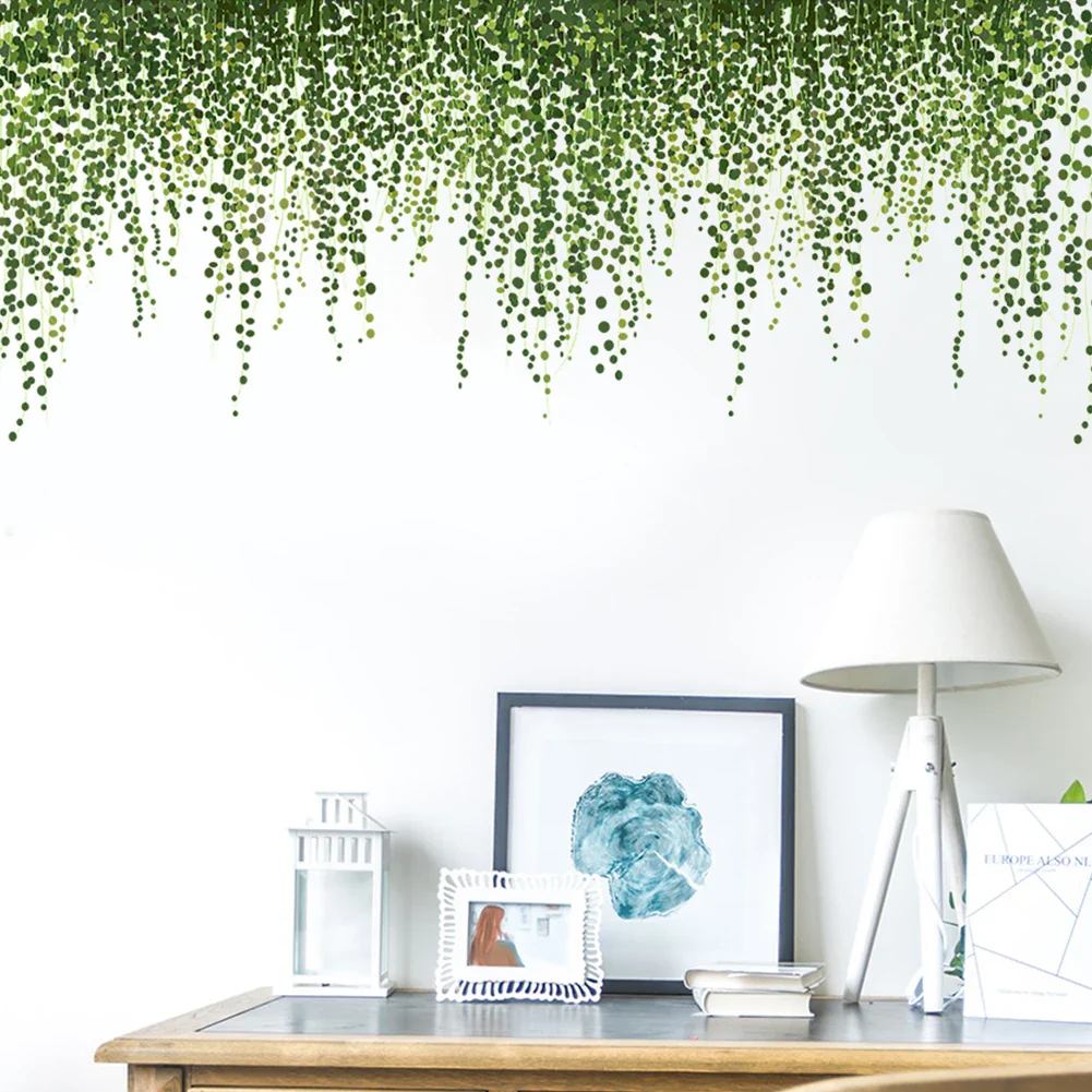 Green Leaves Wall Sticker - Image 5