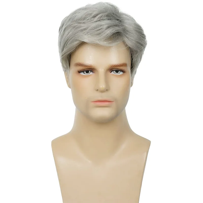 Grey Hair Men Wig - Image 2