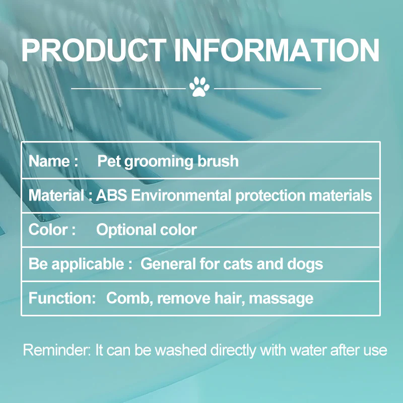 Grooming Pet Hair Remover Comb - Image 12