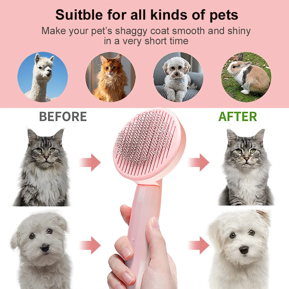 Grooming Pet Hair Remover Comb - Image 9