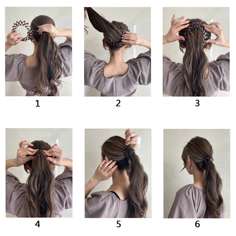 Hair Bun Buckle Claw - Image 30