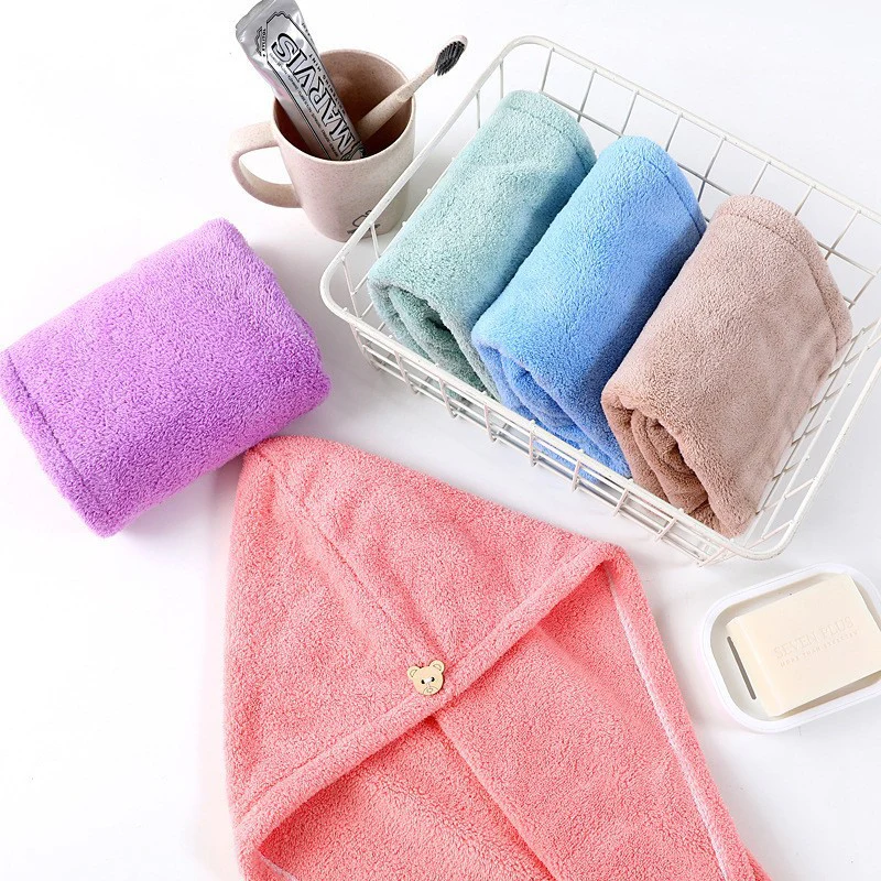 Hair Drying Hat Towel Cap - Image 13