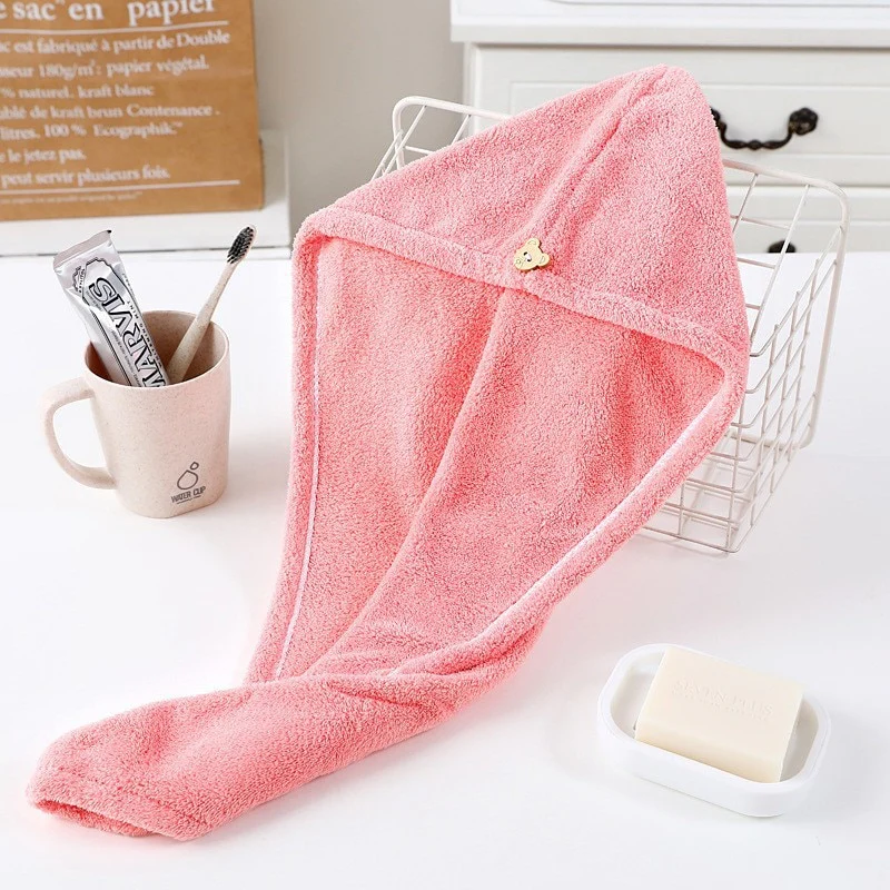 Hair Drying Hat Towel Cap - Image 5