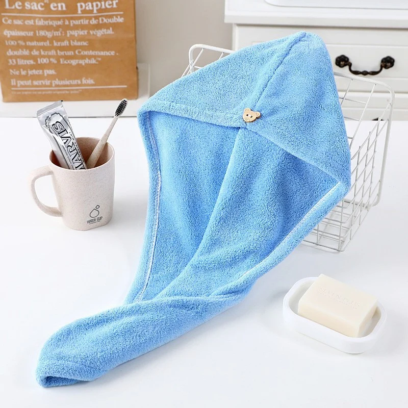 Hair Drying Hat Towel Cap - Image 6