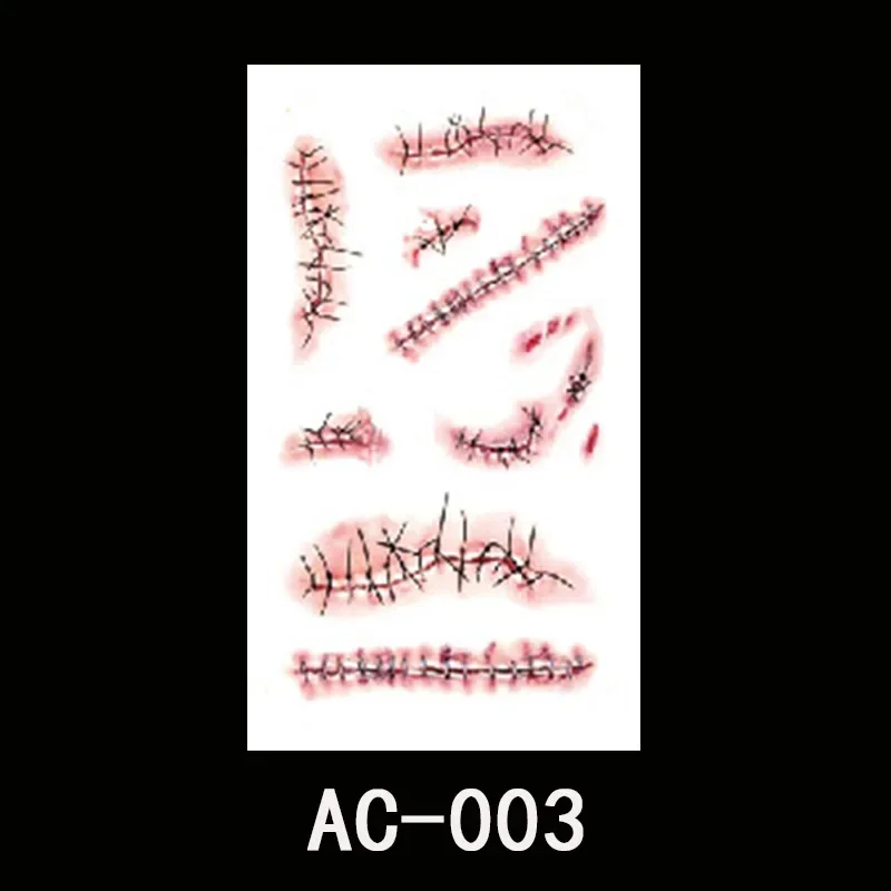 Halloween Temporary Tattoos Stickers - Image 11