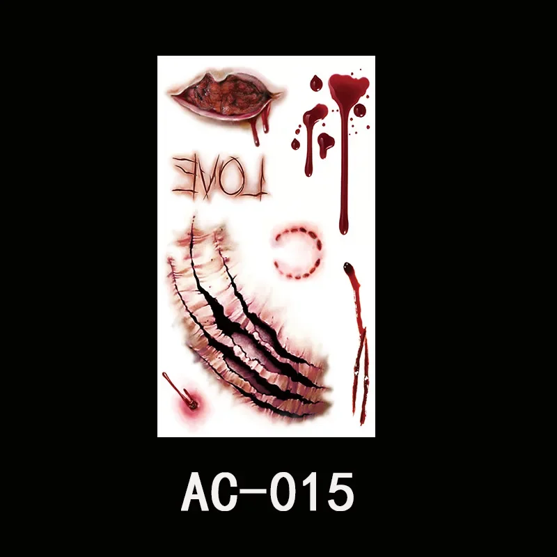 Halloween Temporary Tattoos Stickers - Image 13