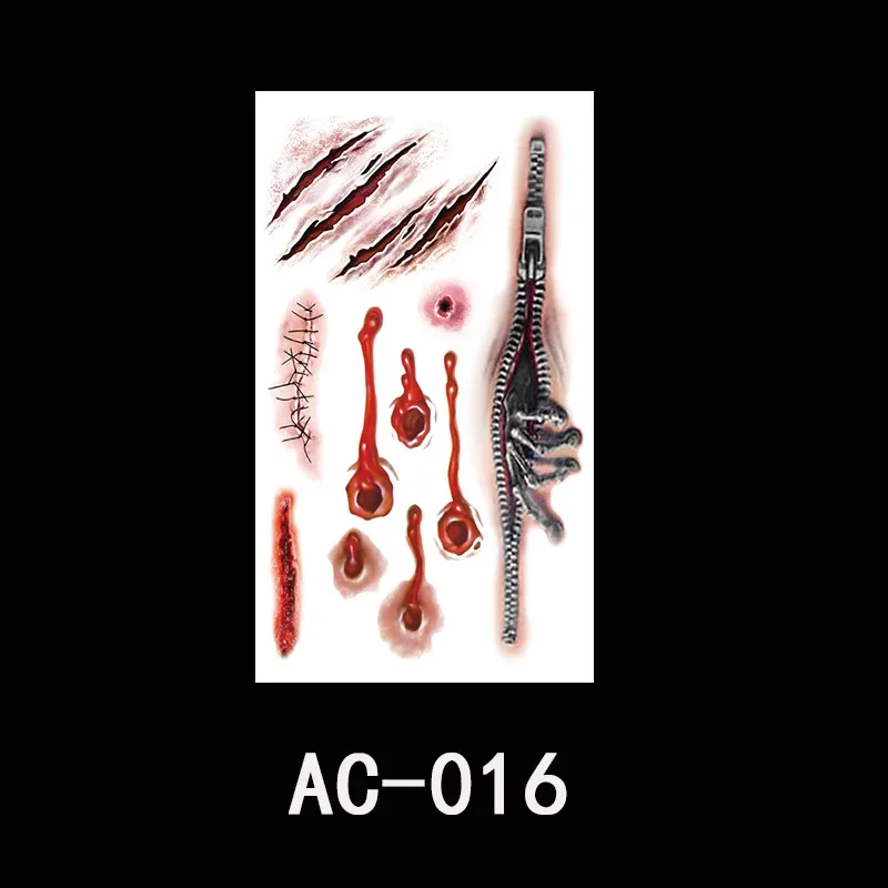 Halloween Temporary Tattoos Stickers - Image 14