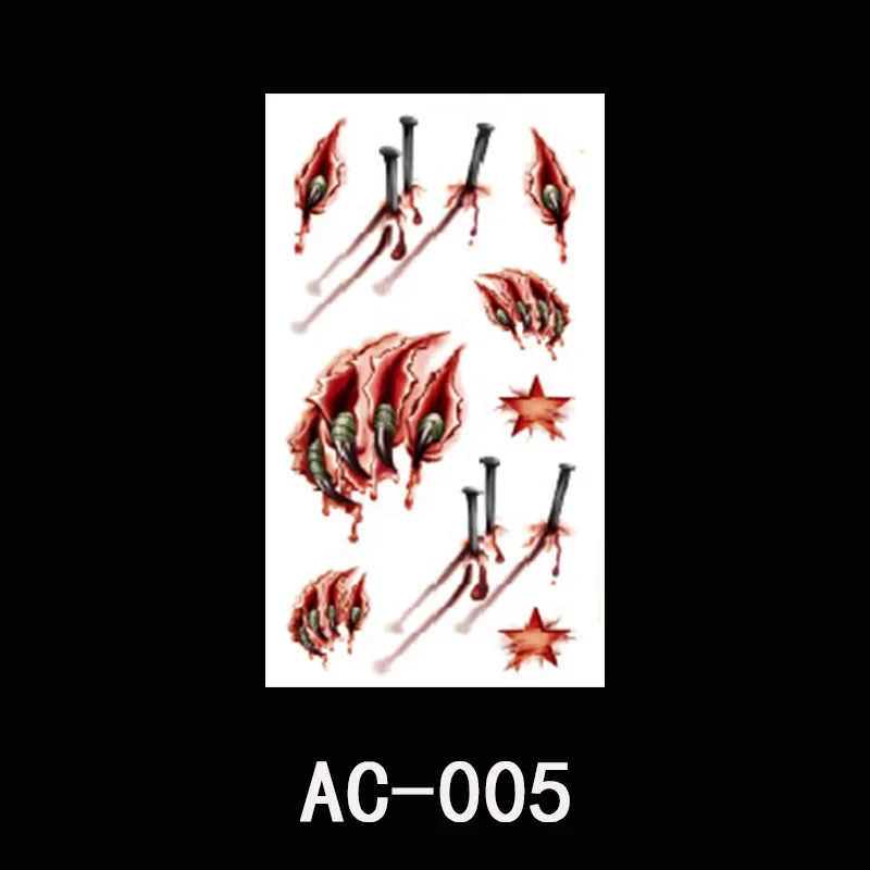 Halloween Temporary Tattoos Stickers - Image 3