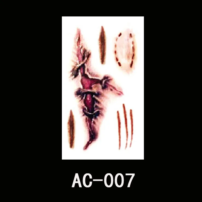 Halloween Temporary Tattoos Stickers - Image 7