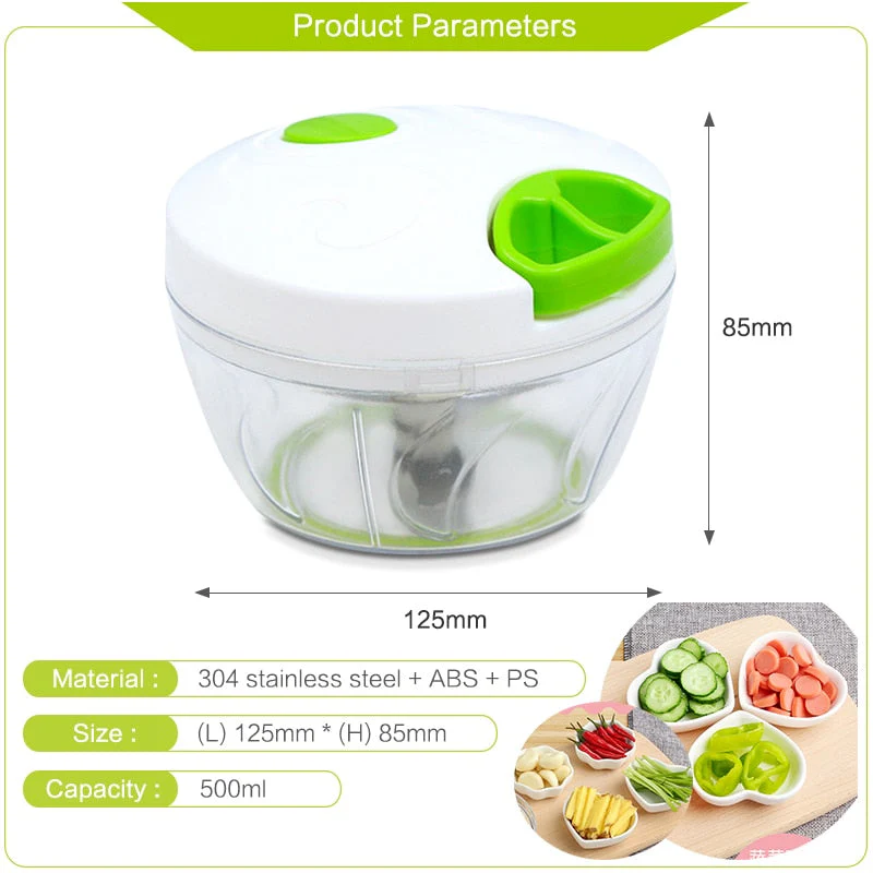 Hand-power Food Chopper - Image 5