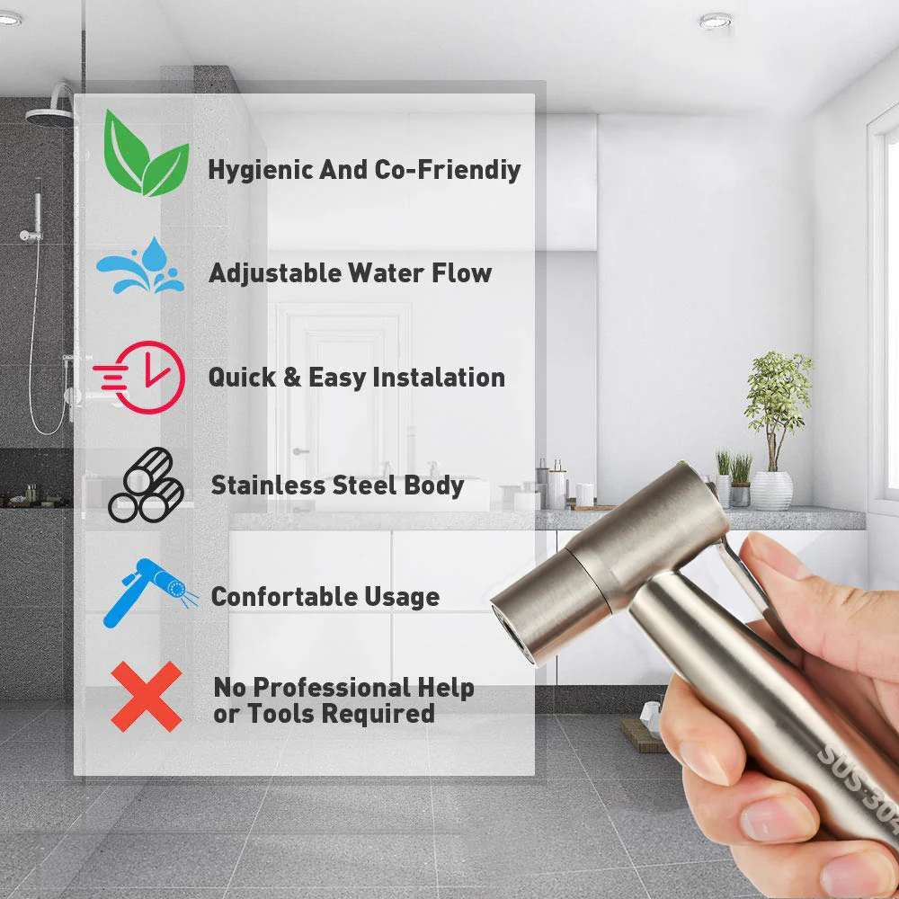 Handheld Toilet Bidet Shower - Image 12