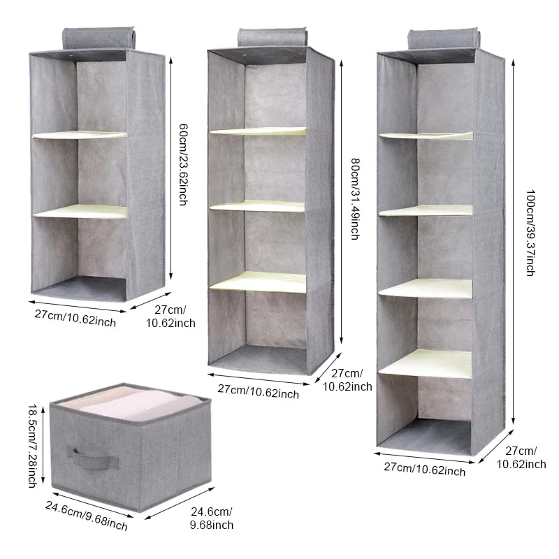 Hanging Closet Clothes Organizer - Image 11