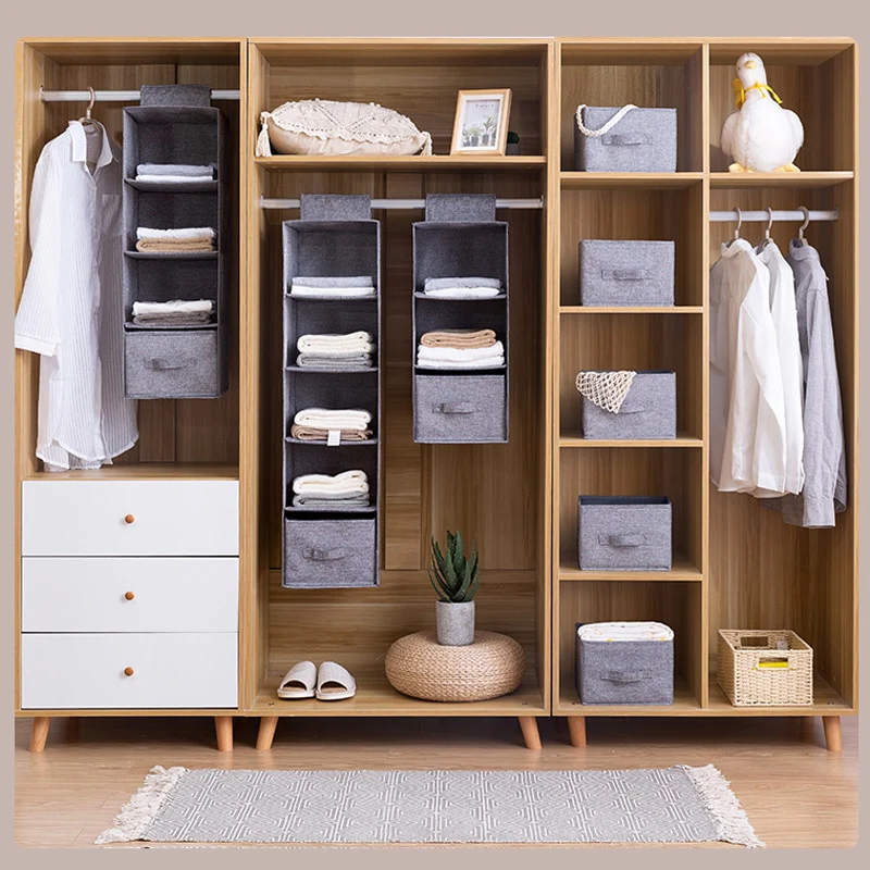 Hanging Closet Clothes Organizer - Image 12