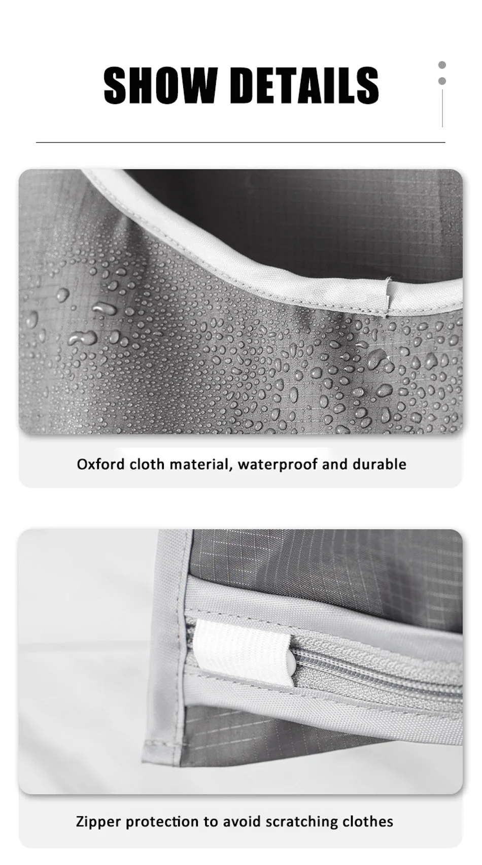 Hanging Shower Laundry Pocket Bag - Image 15