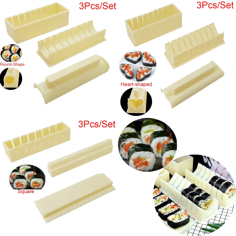 Heart/Round/Square Sushi Maker - Image 2