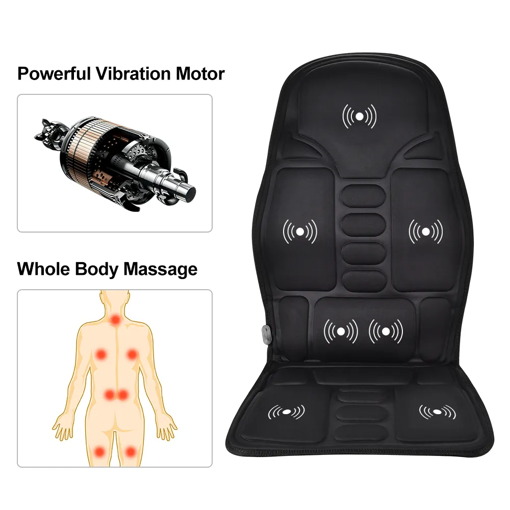 Heating Vibrating Back Massager Pad - Image 5