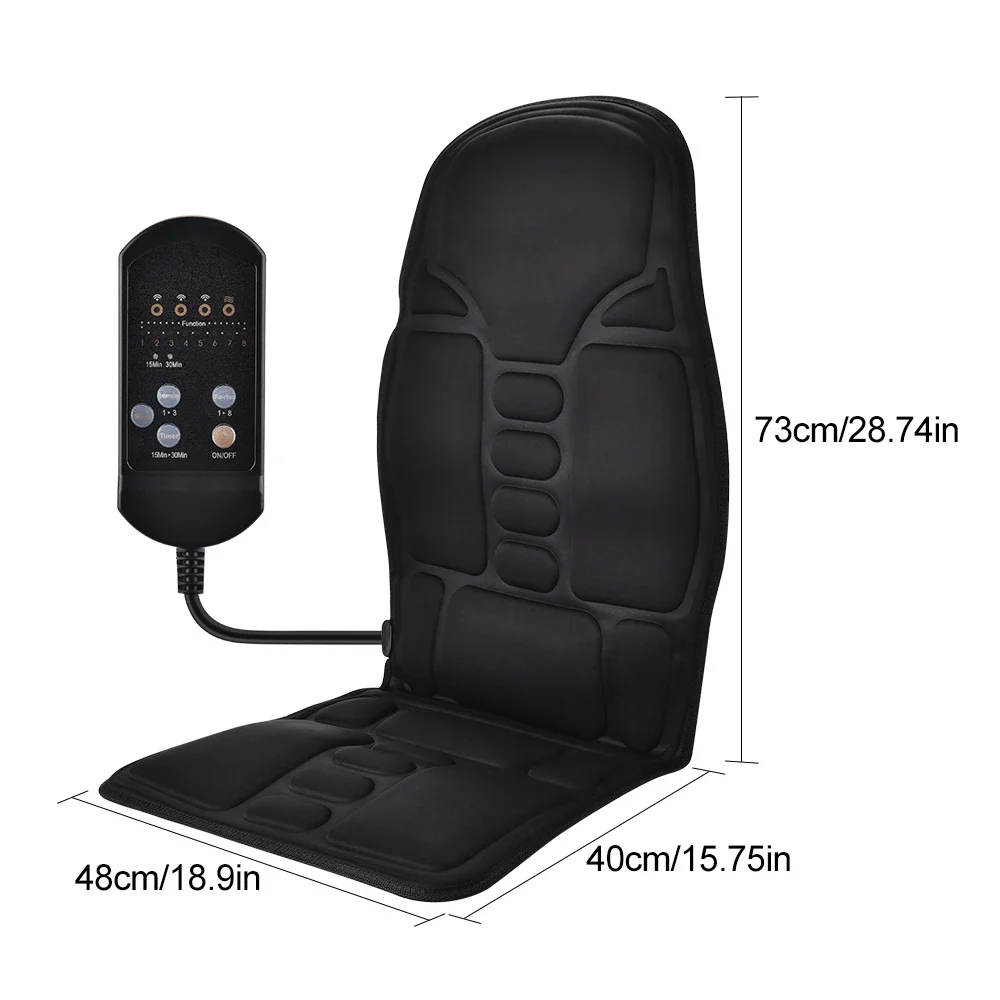 Heating Vibrating Back Massager Pad - Image 8