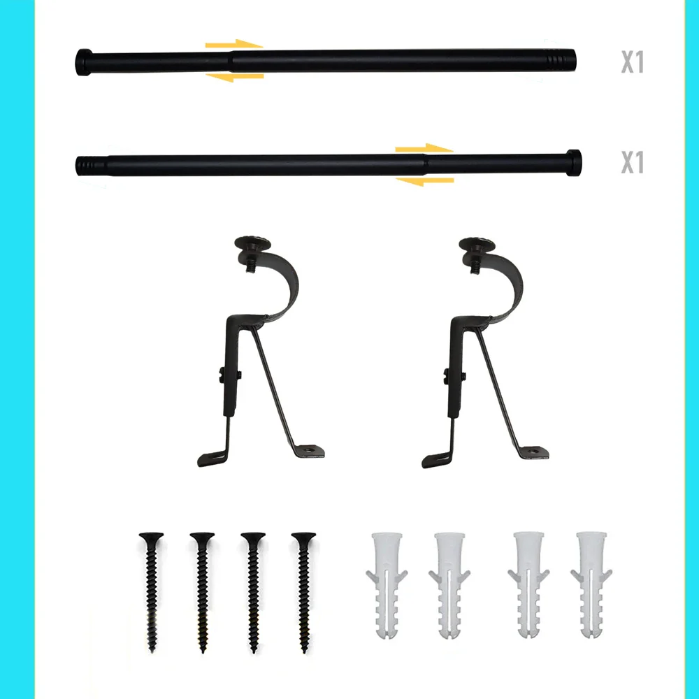 Heavy Duty Adjustable Curtain Rod - Image 10