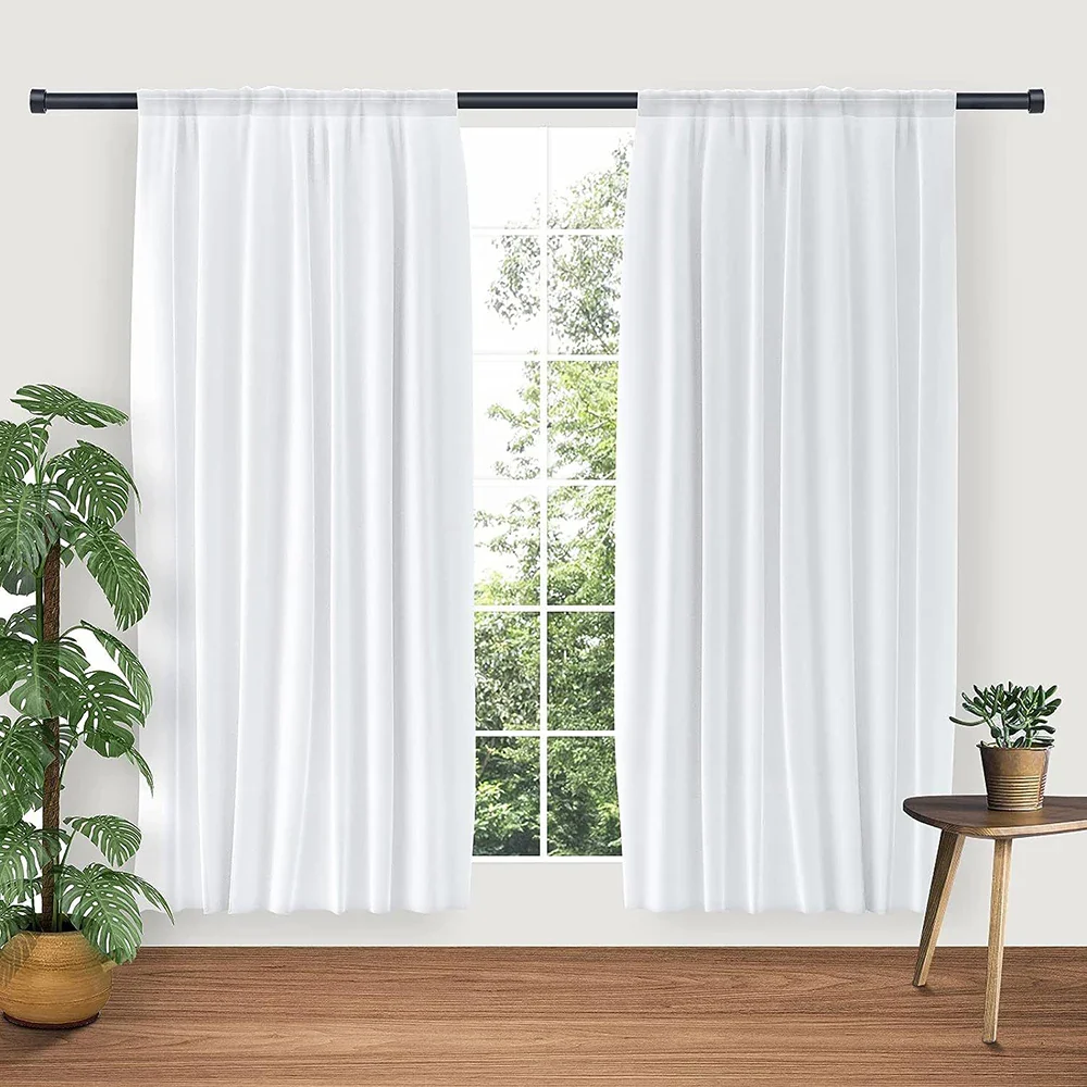 Heavy Duty Adjustable Curtain Rod - Image 5