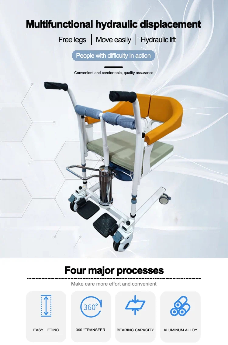 Height Adjustable Wheel Chair - Image 9