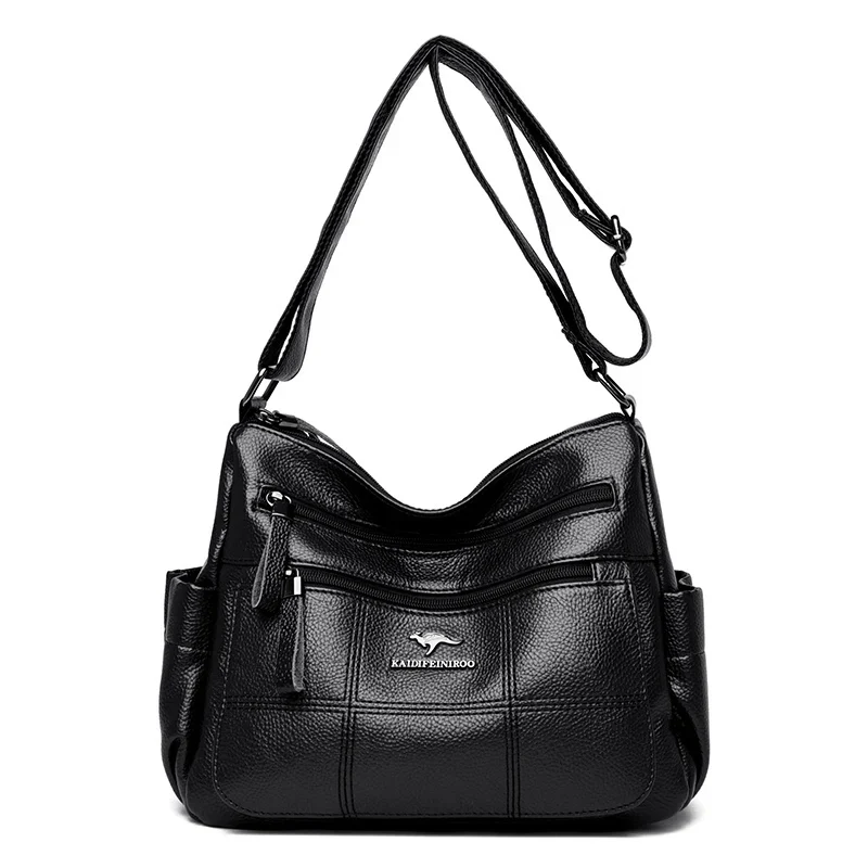 Heritage Elegance: Premier Leather Luxe Crossbody - Image 10