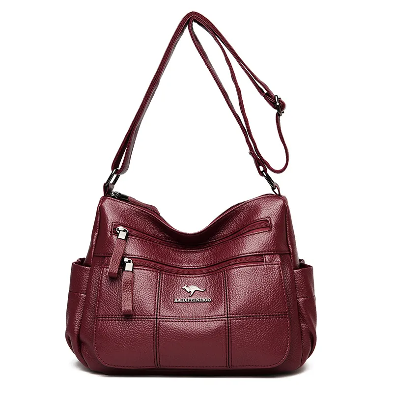 Heritage Elegance: Premier Leather Luxe Crossbody - Image 7