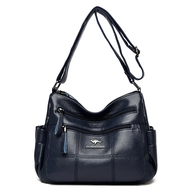Heritage Elegance: Premier Leather Luxe Crossbody - Image 9