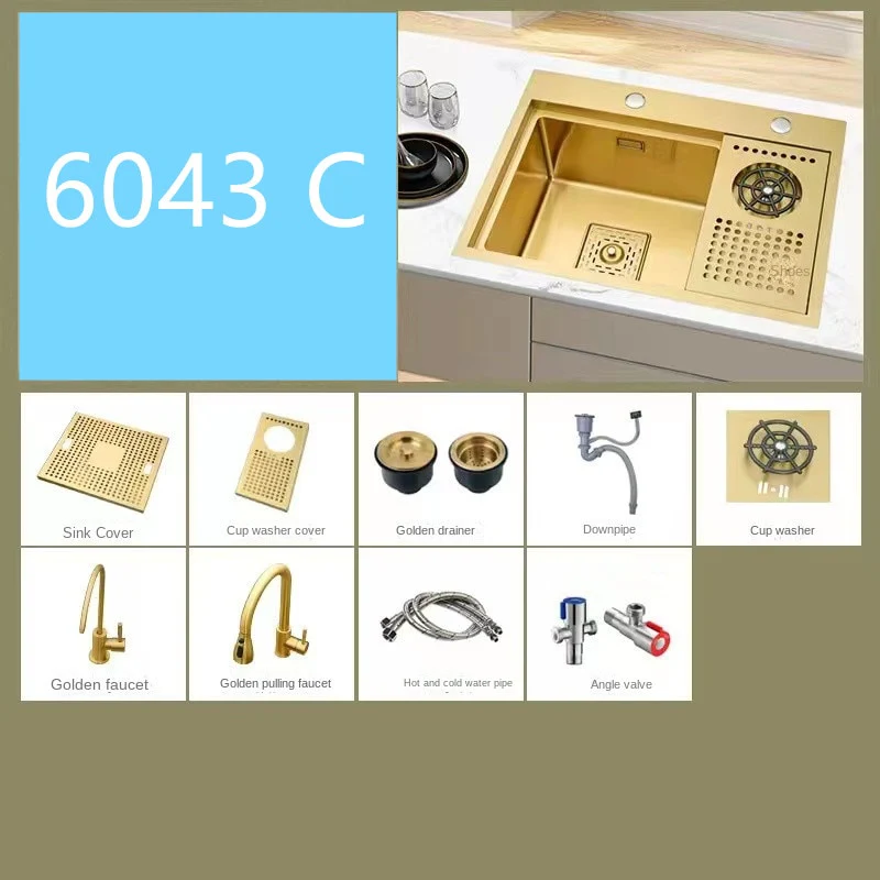 Hidden Gold Kitchen Sink - Image 2