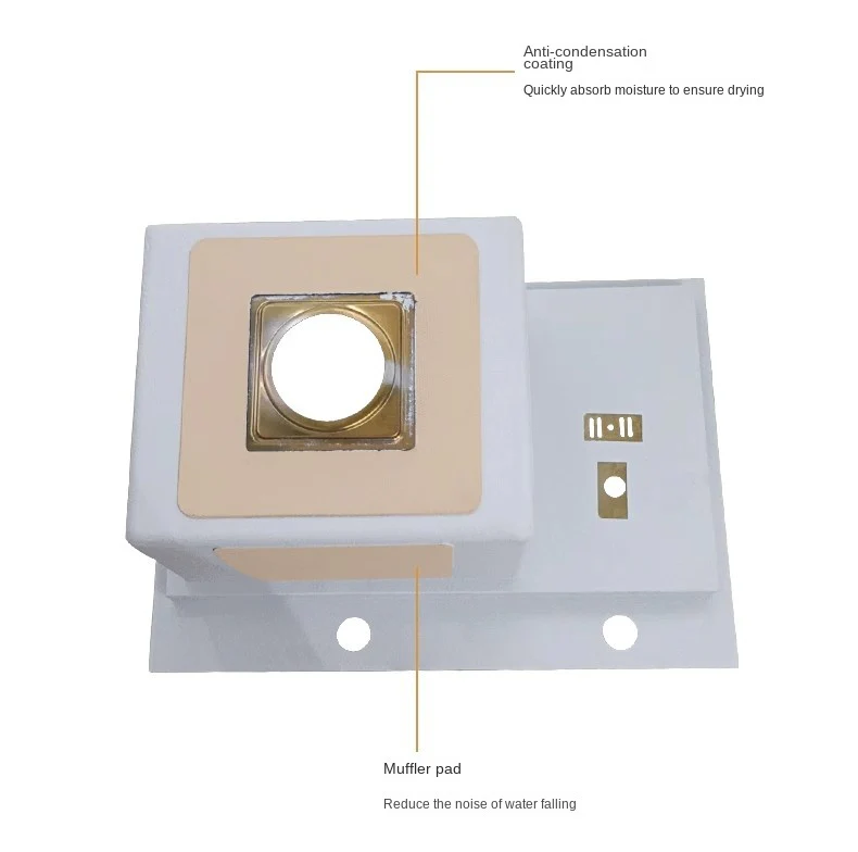 Hidden Gold Kitchen Sink - Image 25